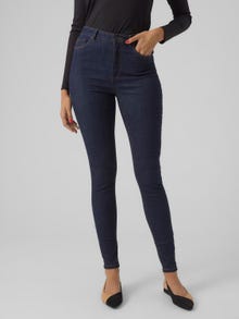 Vero Moda VMSOPHIA High rise Skinny fit Jeans -Dark Blue Denim - 10290680