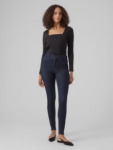 Vero Moda VMSOPHIA High rise Skinny fit Jeans -Dark Blue Denim - 10290680