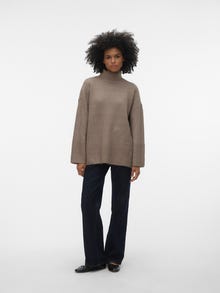 Vero Moda VMPHILLIS Trøje -Brown Lentil - 10290739
