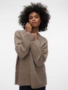 Vero Moda VMPHILLIS Pullover -Brown Lentil - 10290739