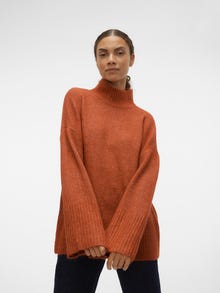 Vero Moda VMPHILLIS Pullover -Red Ochre - 10290739