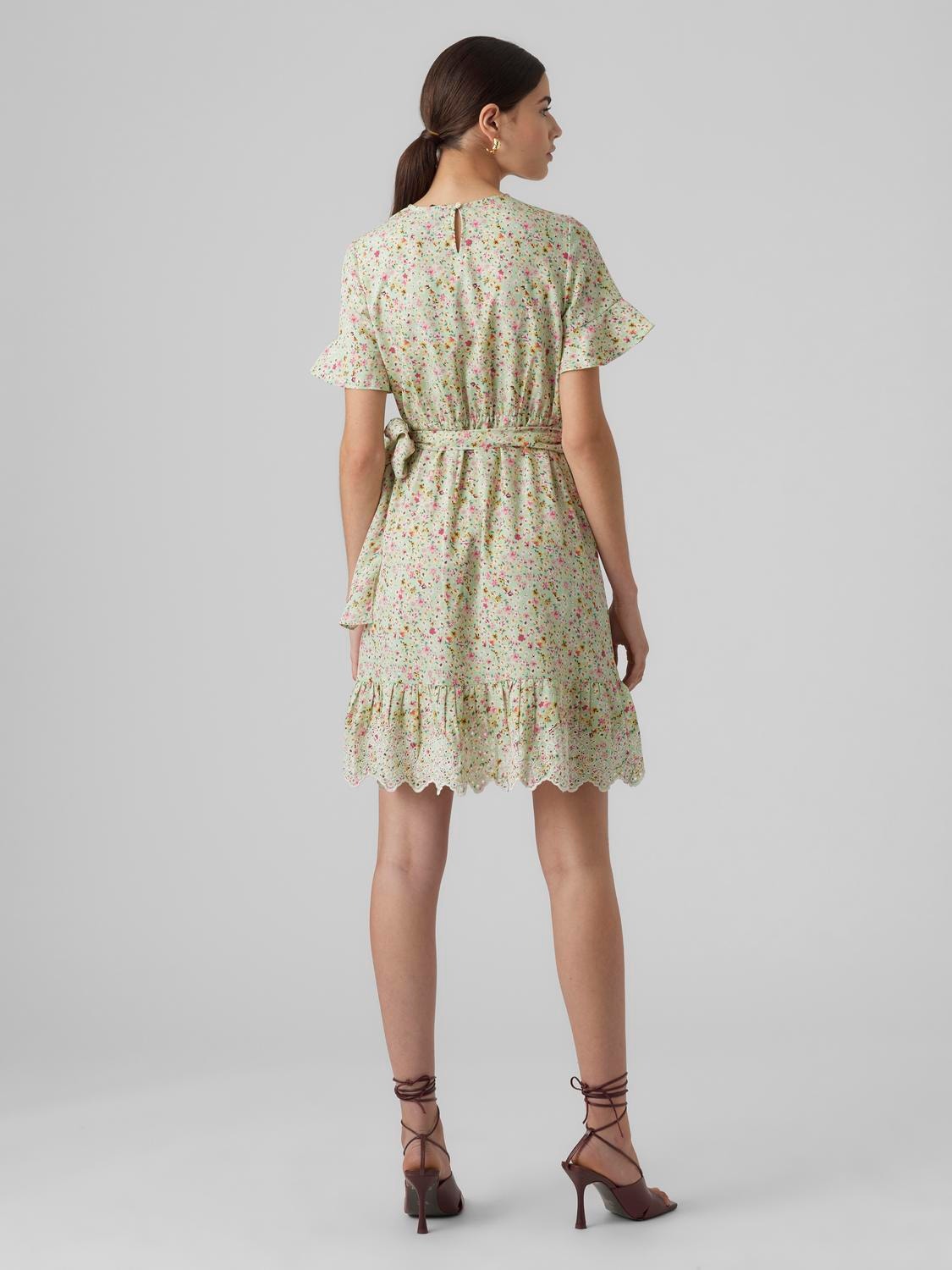 Vero Moda VMEMMA Kort kjole -Sprucestone - 10290751