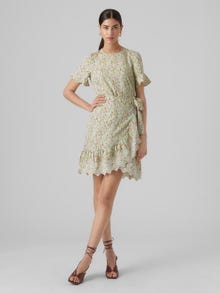 Vero Moda VMEMMA Krótka sukienka -Sprucestone - 10290751