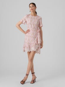 Vero Moda VMEMMA Kort klänning -Parfait Pink - 10290751