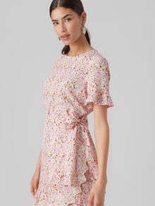 Vero Moda VMEMMA Kort kjole -Parfait Pink - 10290751
