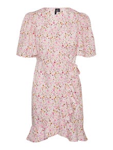 Vero Moda VMEMMA Kurzes Kleid -Parfait Pink - 10290762