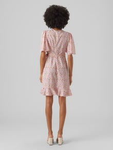 Vero Moda VMEMMA Kurzes Kleid -Parfait Pink - 10290762
