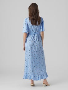 Vero Moda VMEMMA Długa sukienka -Little Boy Blue - 10290768