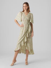 Vero Moda VMEMMA Długa sukienka -Sprucestone - 10290768