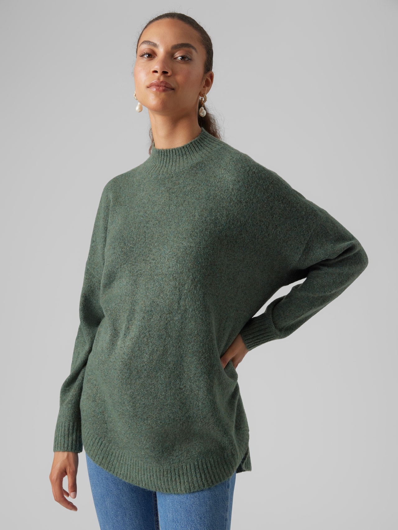 Vero Moda VMPLAZA O NECK - Jumper - black Vero Moda VMPLAZA O NECK - Jumper - black