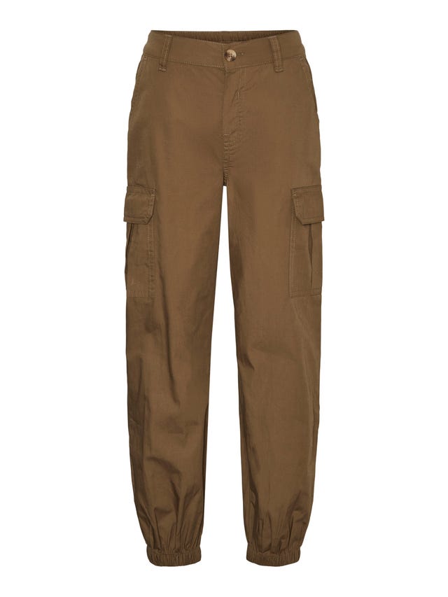 Vero Moda VMCHARLOTTE Taille haute Pantalons cargo - 10290810