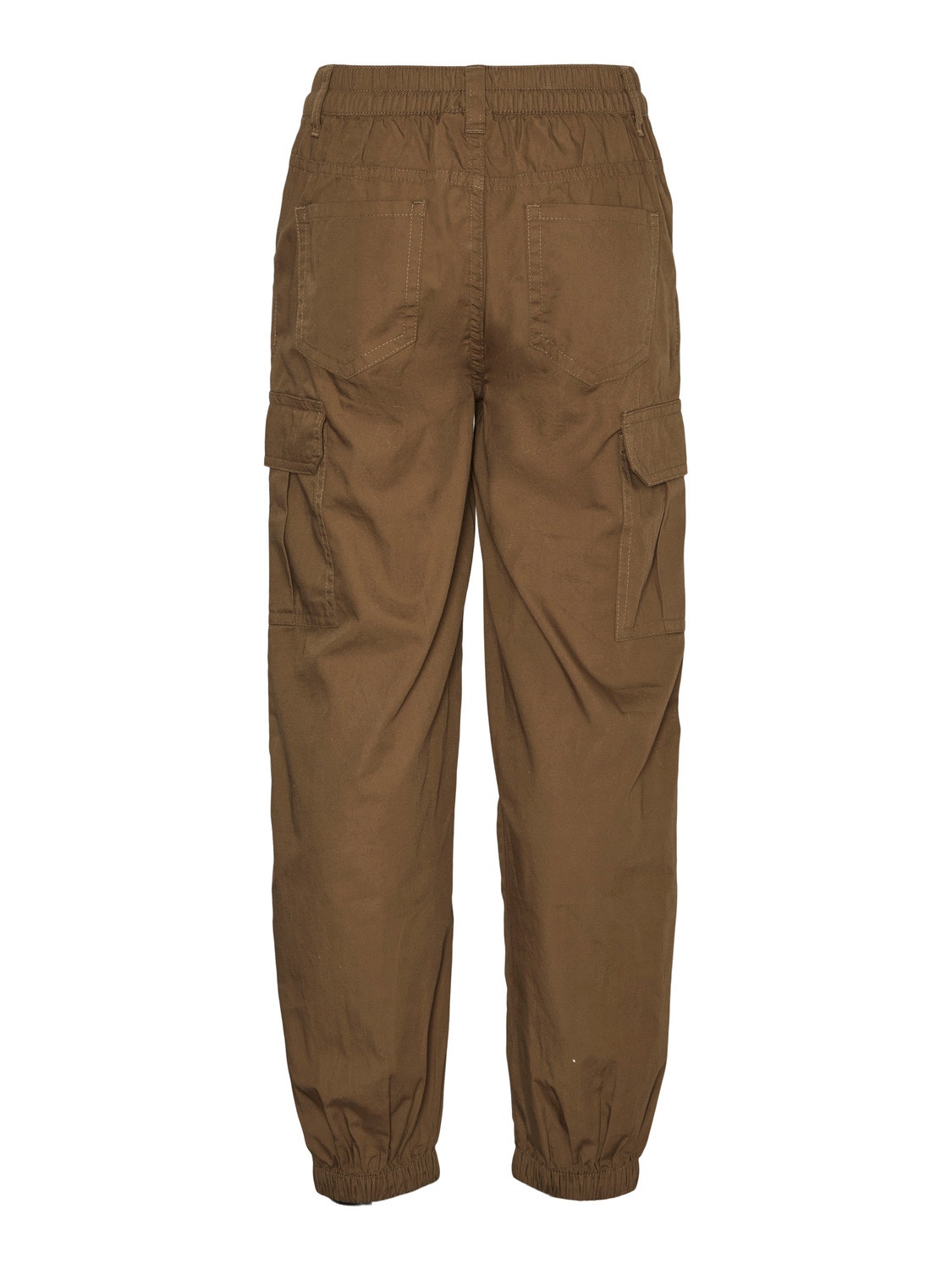 VMCHARLOTTE High rise Cargo Trousers | Medium Brown | Vero Moda®