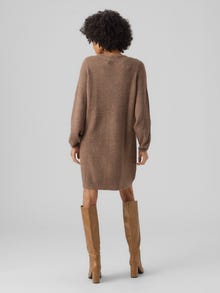 Vero Moda VMTINI Kort kjole -Brown Lentil - 10290817