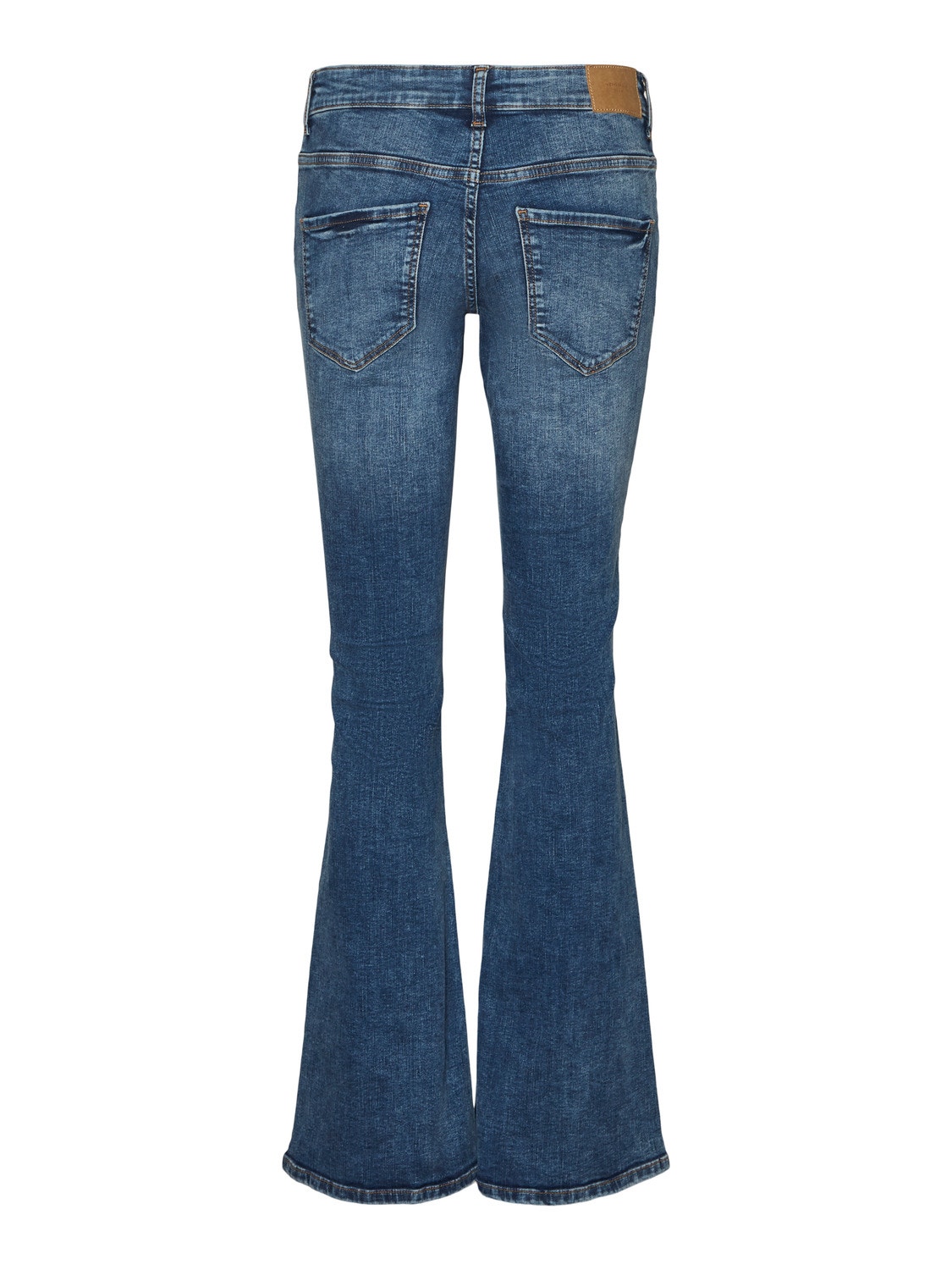 Vero Moda VMSIGI Taille basse Flared Fit Jeans -Medium Blue Denim - 10290825