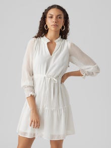 Vero Moda VMRIE Kort klänning -Snow White - 10290826