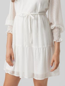 Vero Moda VMRIE Kort klänning -Snow White - 10290826