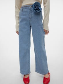 Vero Moda VMCHLOE Straight Fit Jeans -Light Blue Denim - 10290883