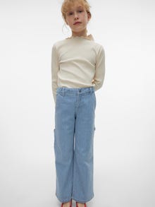 Vero Moda VMCHLOE Gerade geschnitten Jeans -Light Blue Denim - 10290883