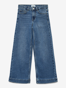 Vero Moda VMDAISY Tiro alto Vaqueros -Medium Blue Denim - 10290899