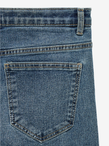 Vero Moda VMDAISY Tiro alto Corte wide Vaqueros -Medium Blue Denim - 10290899