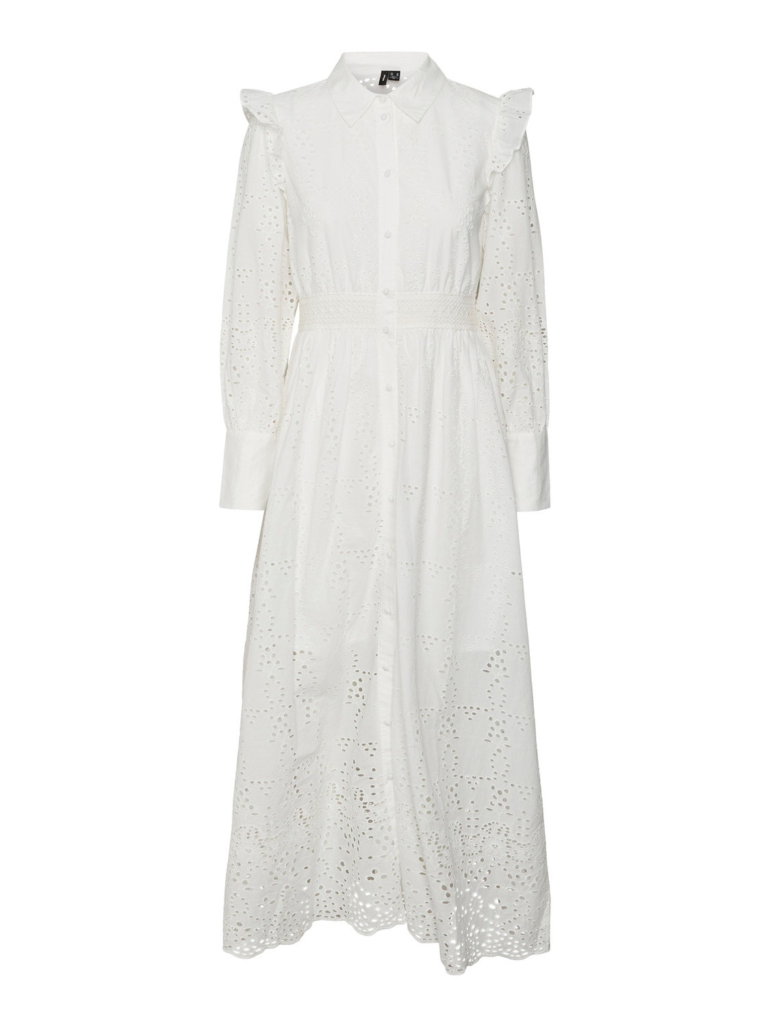 Pounding leje fordøjelse lang kjole | White Clear | Vero Moda®