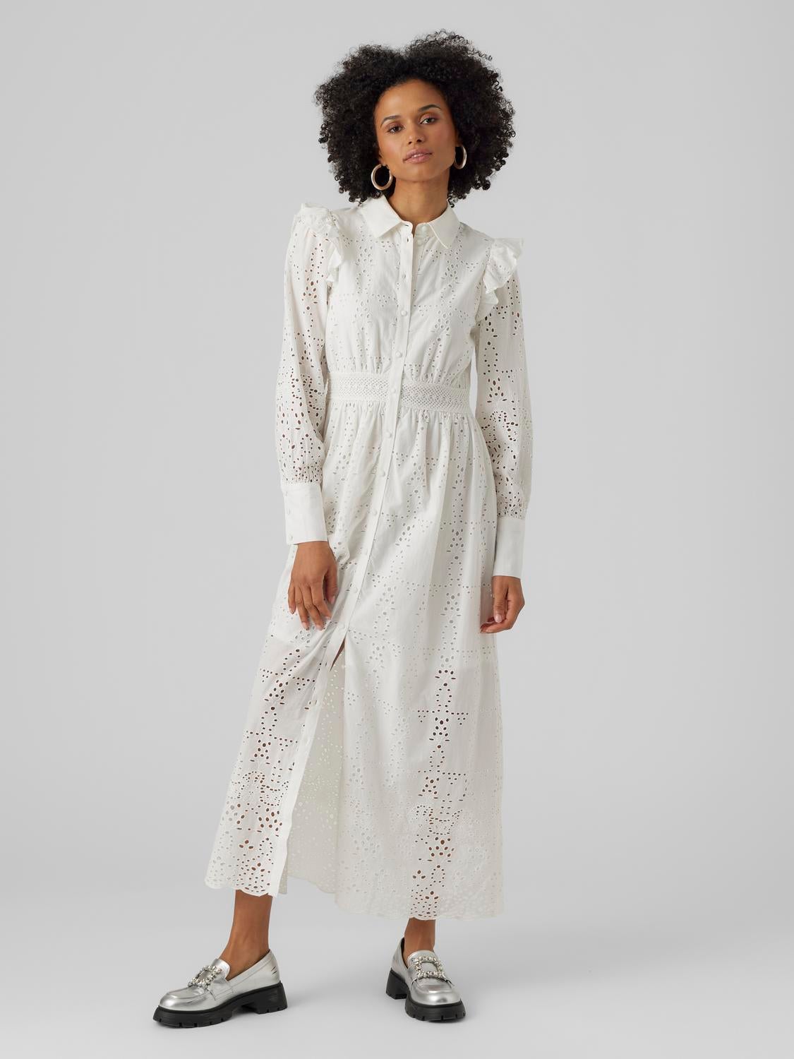 Vero moda 2025 robe blanche