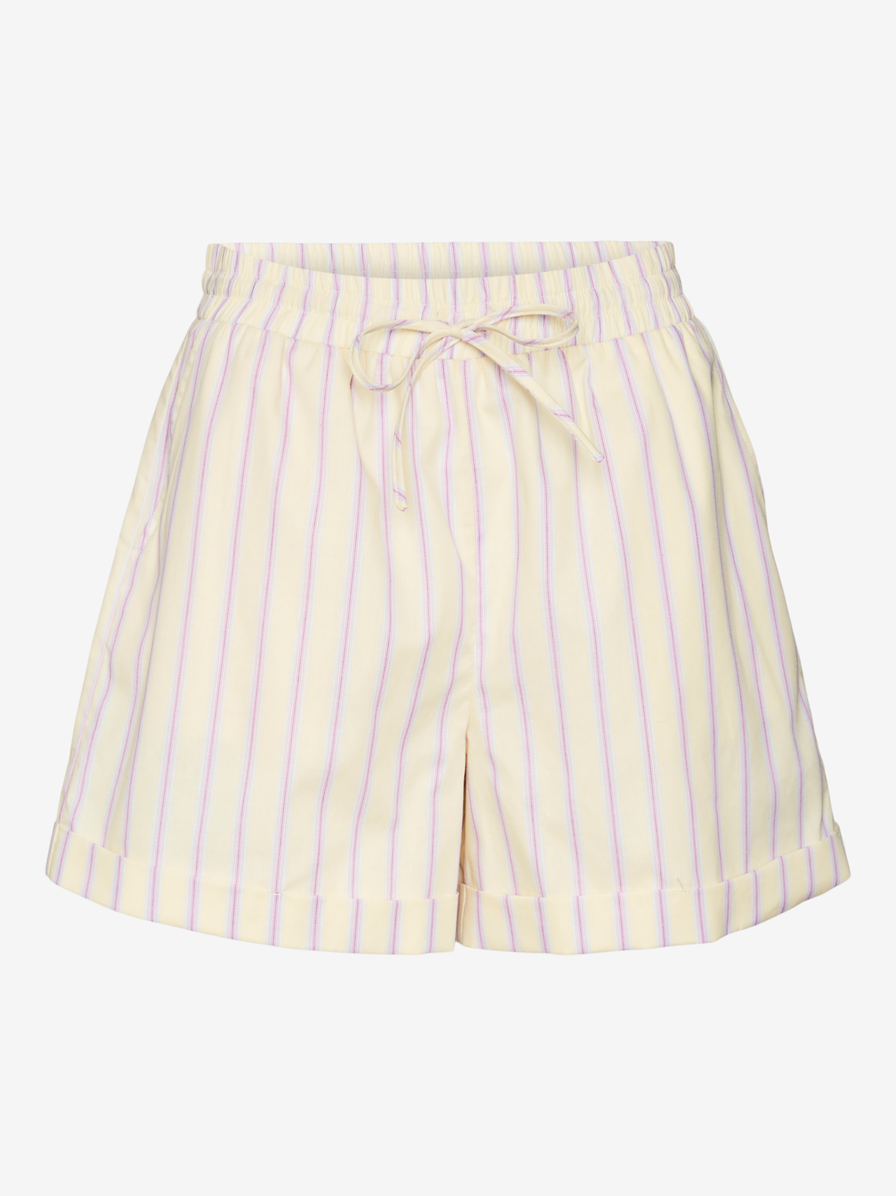 Vero Moda Tavapärane lõige Voldi kontsad üles Lühikesed püksid -Pale Banana - 10290990