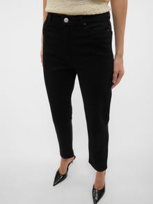 Vero Moda VMLINDA Hohe Taille Jeans -Black - 10291005