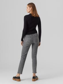 Vero Moda VMSANDY HR TAPERED NOOS - Broek - coffee bean/donkerbruin Vero Moda VMSANDY HR TAPERED NOOS - Broek - coffee bean/donkerbruin