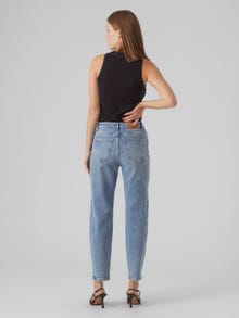 Vero Moda VMLINDA Hohe Taille Jeans -Light Blue Denim - 10291018