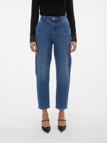 Vero Moda VMISA Hohe Taille Jeans -Medium Blue Denim - 10291023
