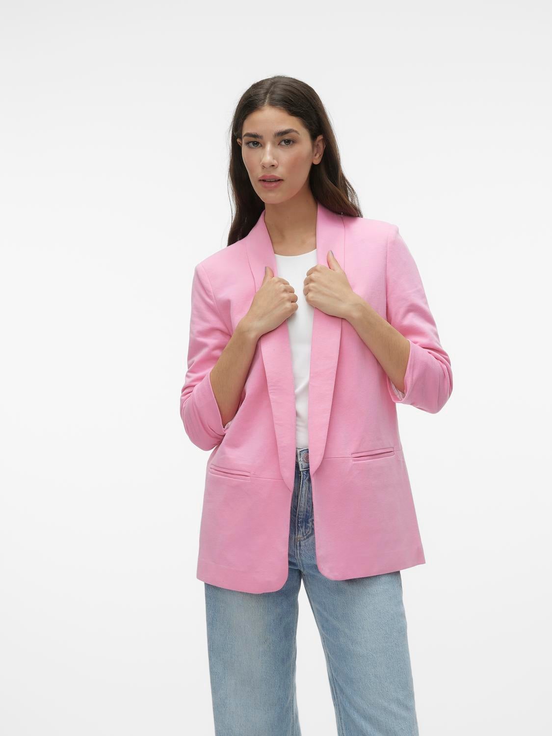 Vero moda hot sale pink blazer