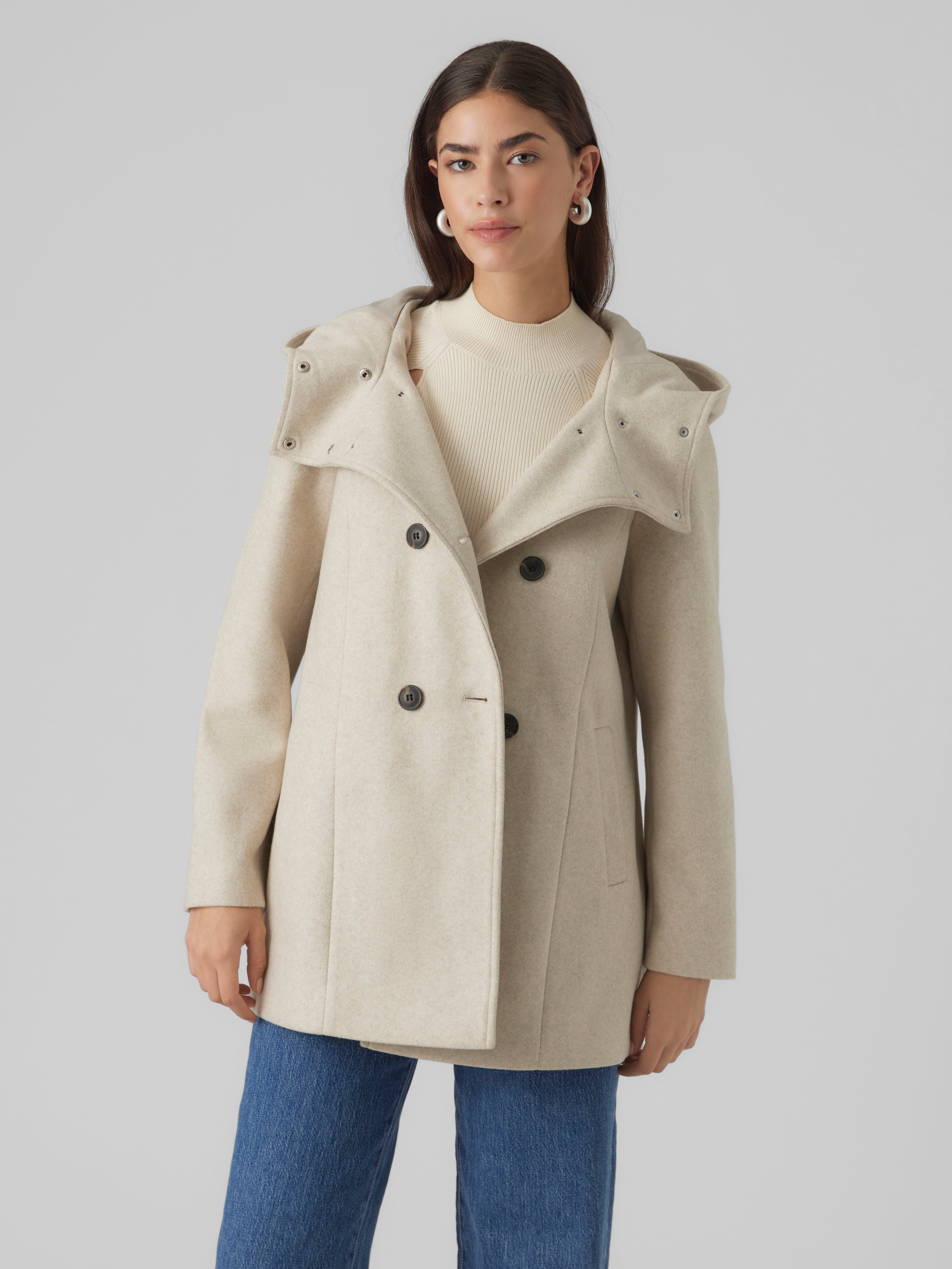 Jacket Vero Moda Dufflecoat Buy Vero Moda Beige Quilted Longline