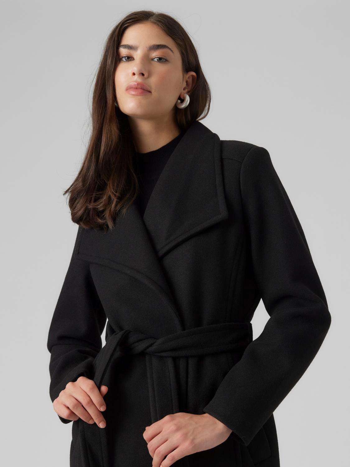 Manteau vero moda noir new arrivals