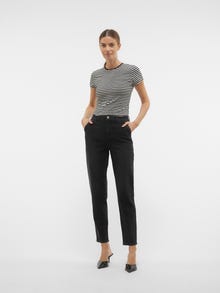 Vero Moda VMISA Hohe Taille Jeans -Black Denim - 10291070