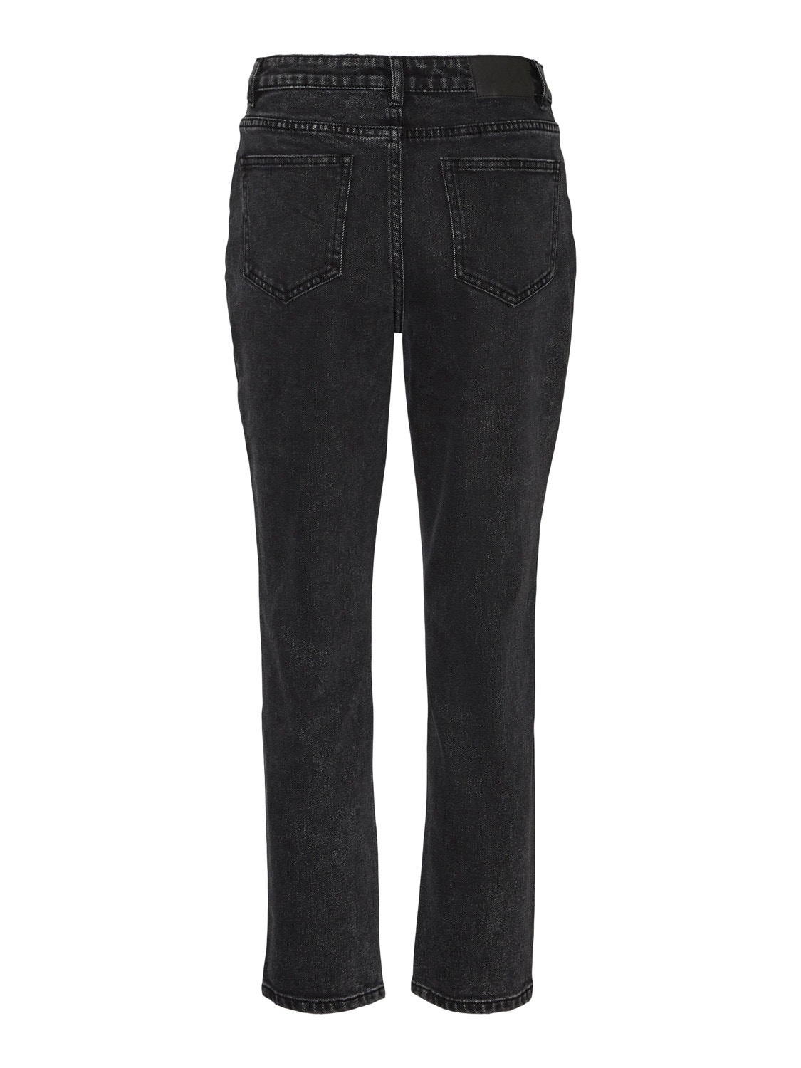 Vero Moda VMBRENDA Hohe Taille Hohe Taille Jeans -Black Denim - 10291072