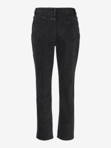 Vero Moda VMBRENDA Cós Alto Mom Fit Jeans -Black Denim - 10291072