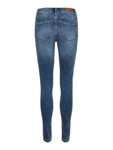 Vero Moda VMTANYA Mid rise Skinny fit Jeans -Medium Blue Denim - 10291108