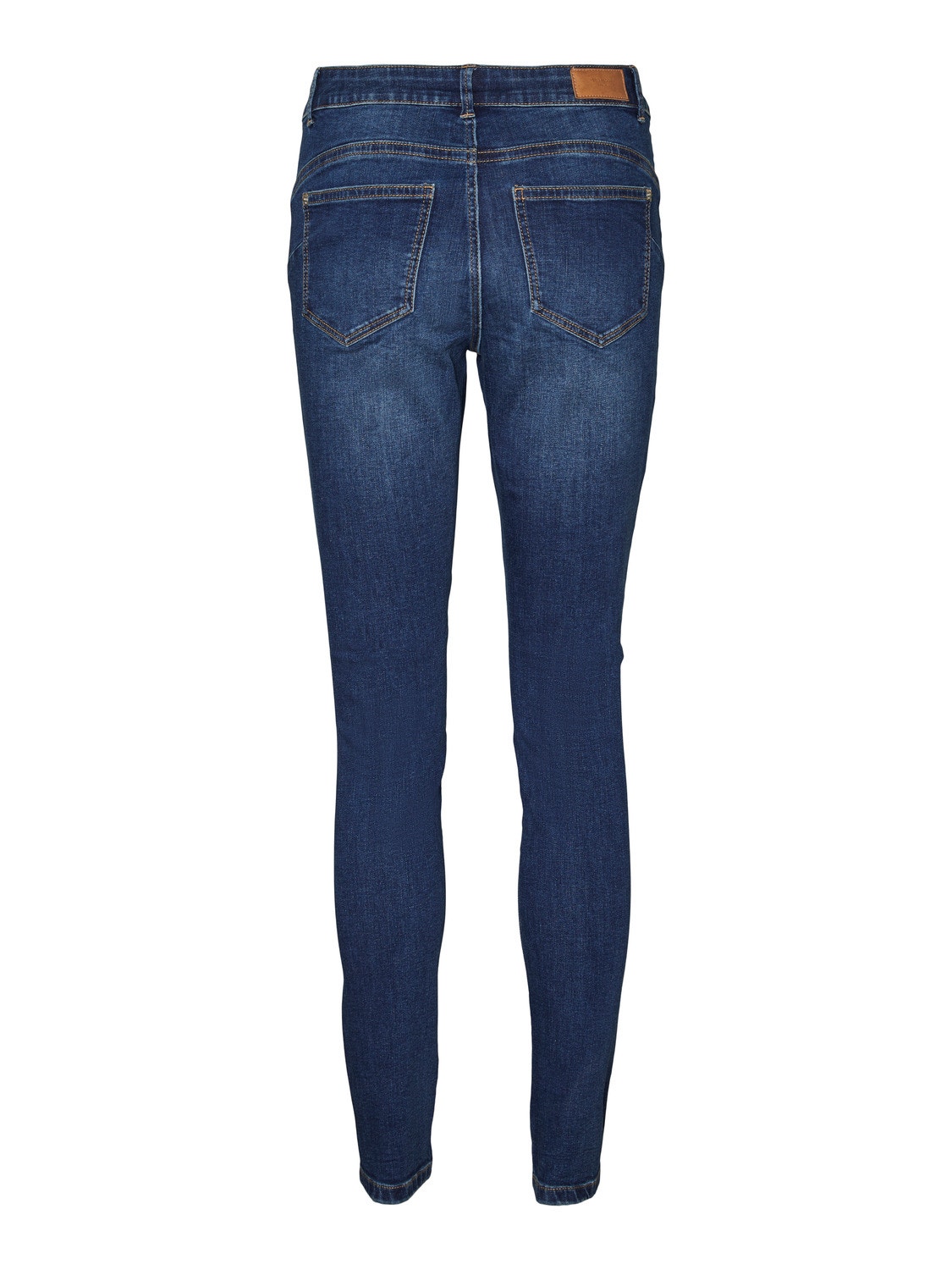 Vero Moda VMALIA Krój slim Jeans -Dark Blue Denim - 10291109