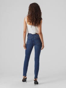Vero Moda VMALIA Taille moyenne Slim Fit Jeans -Dark Blue Denim - 10291109