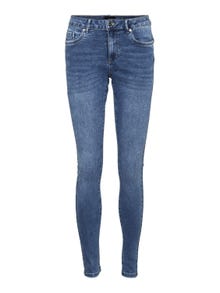 Vero Moda VMALIA Krój slim Jeans -Medium Blue Denim - 10291111