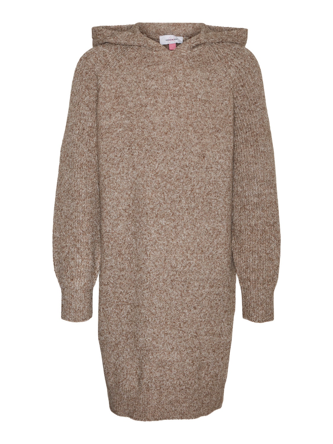 Vero Moda VMDOFFY Kort kjole -Brown Lentil - 10291139