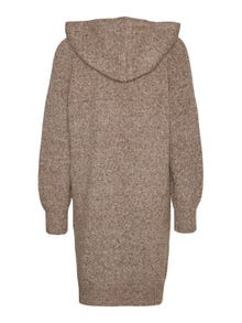 Vero Moda VMDOFFY Kort kjole -Brown Lentil - 10291139