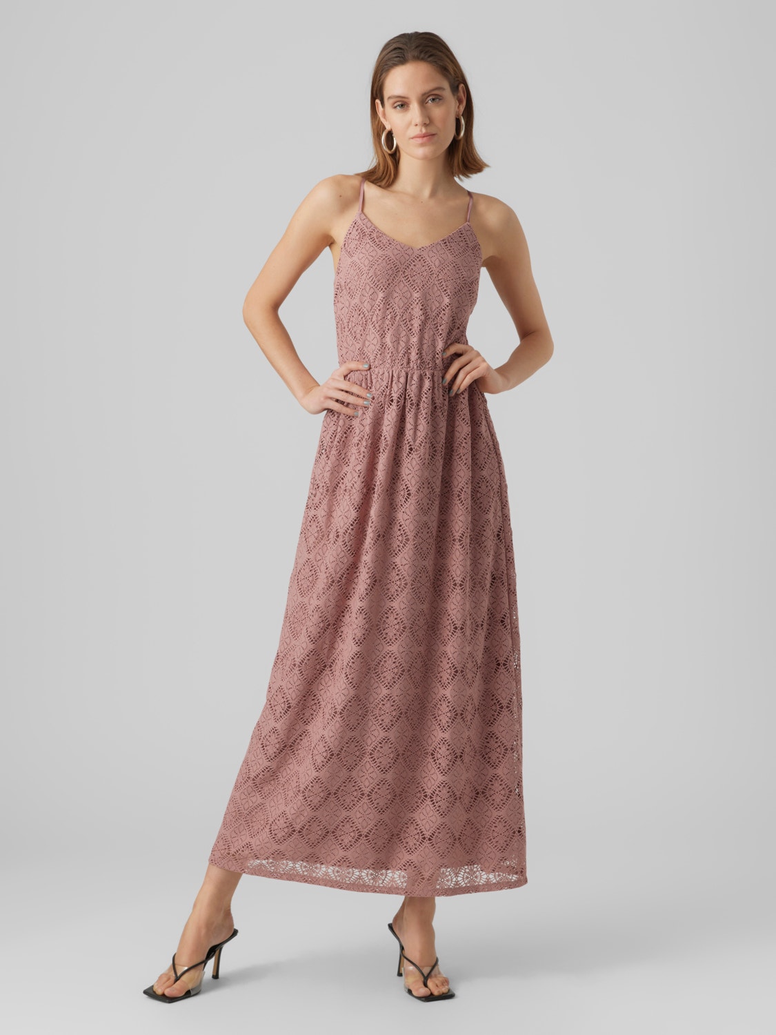 Vero Moda VMMAYA Lange jurk -Nostalgia Rose - 10291153