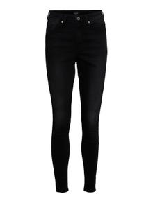 Vero Moda VMSOPHIA Taille haute Skinny Fit Jeans -Black Denim - 10291160