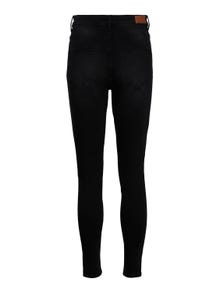 Vero Moda VMSOPHIA Vita alta Skinny Fit Jeans -Black Denim - 10291160