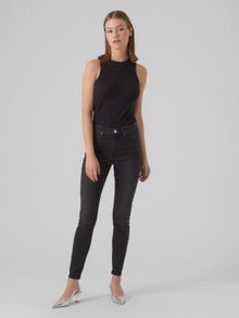 Vero Moda VMSOPHIA Krój skinny Jeans -Black Denim - 10291160