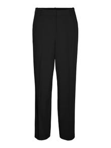 Vero Moda VMTESSLIVA Taille moyenne Pantalons -Black - 10291162