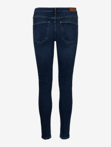 Vero Moda VMSOPHIA Høj talje Skinny fit Jeans -Dark Blue Denim - 10291175