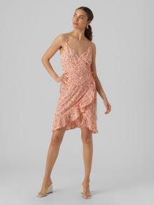 Vero Moda VMEMMA Kort kjole -Birch - 10291178